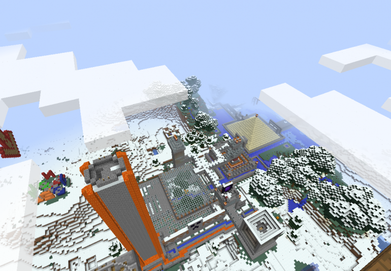 Ludus Arena Base in Minecraft