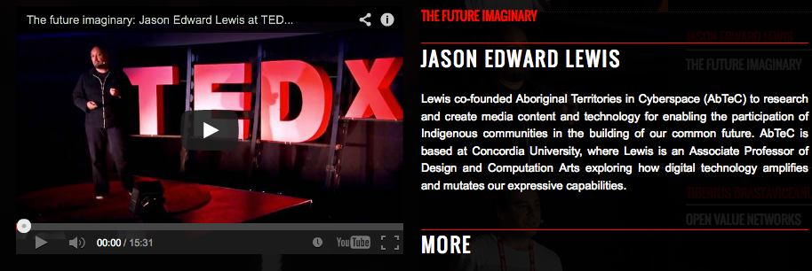 TEDxMontreal Jason Lewis